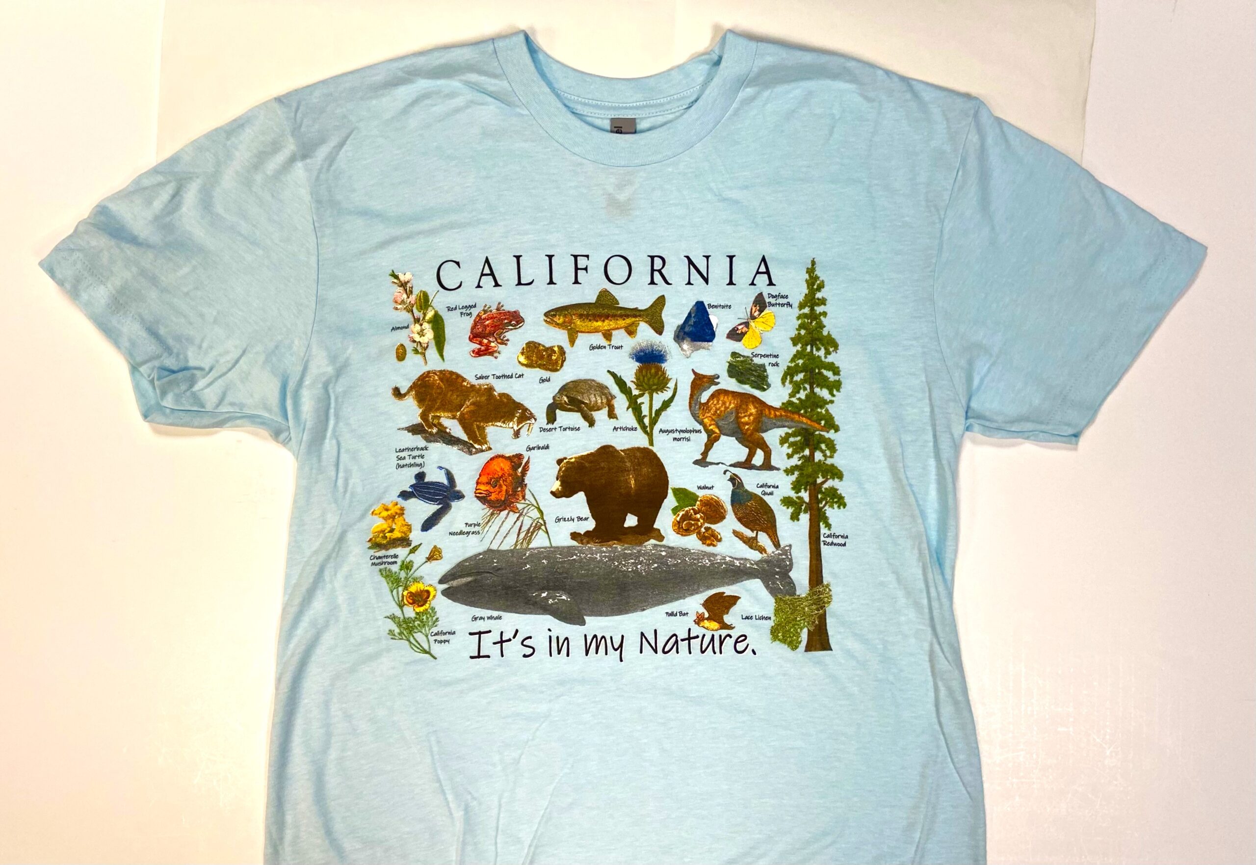 California Poppy Quail Tee California Poppy Quail Tee