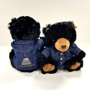 Bear with Denim Jacket