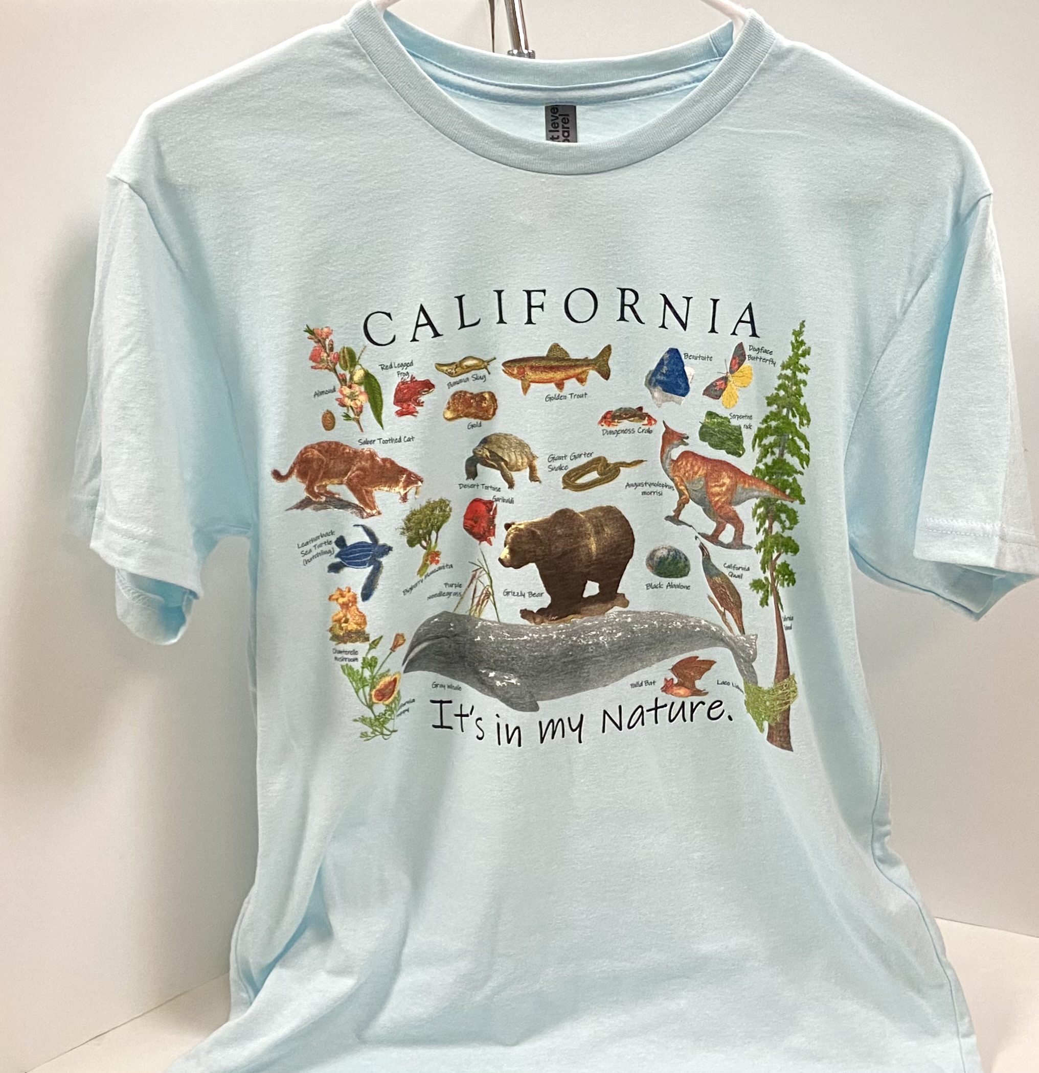 California in My Nature Adult Tee